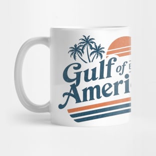 Retro Vintage Gulf of US America 2025 – USA Coastal Travel & Beach Life Mug